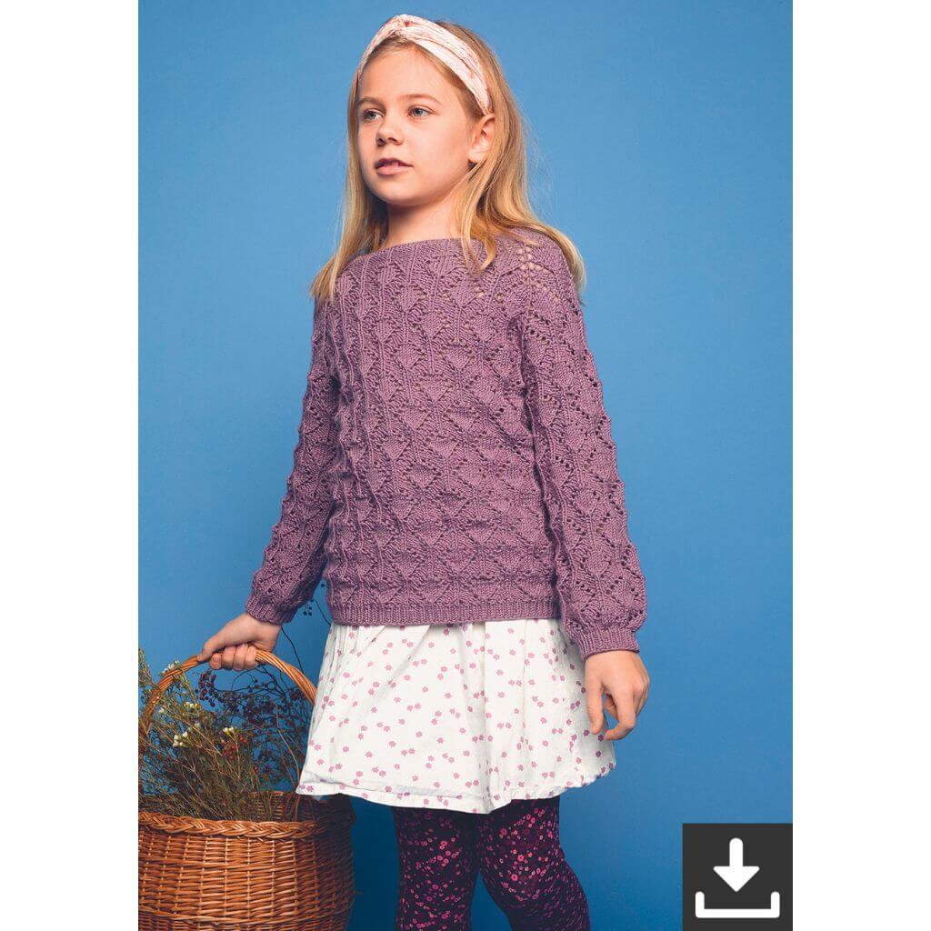 Sandnes Garn Pattern Kinder Pullover Silja Strickanleitung - Sandnes Garn (PDF) Lieblingsgarn