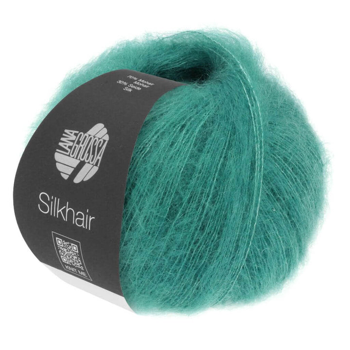 Lana Grossa 204 - Hellpetrol Lana Grossa Silkhair 25g Lieblingsgarn