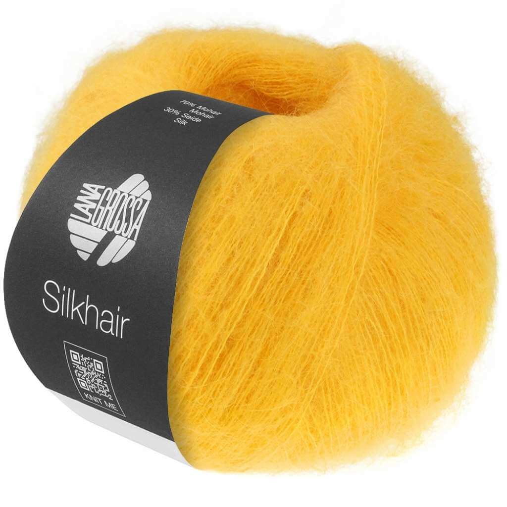 Lana Grossa 221 - Dottergelb Lana Grossa Silkhair 25g Lieblingsgarn