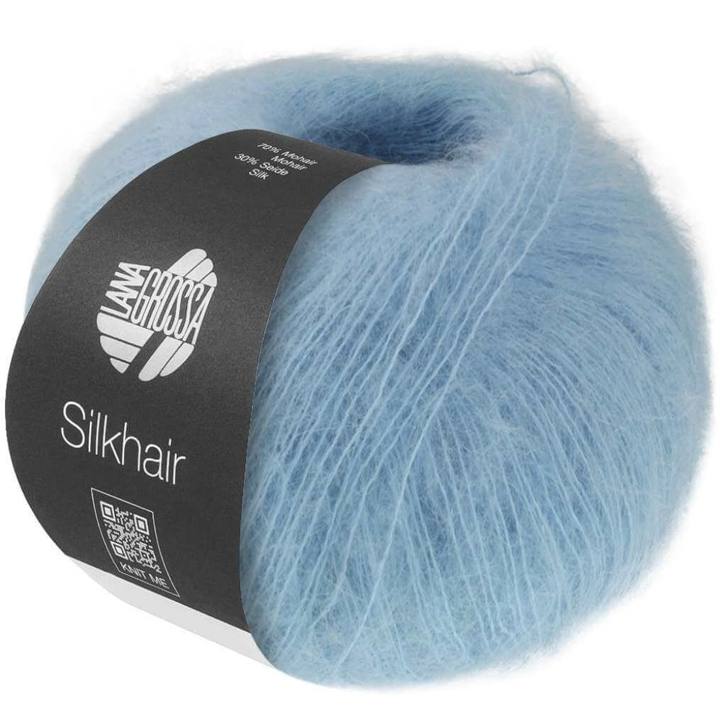 Lana Grossa 226 - Hellblau Lana Grossa Silkhair 25g Lieblingsgarn