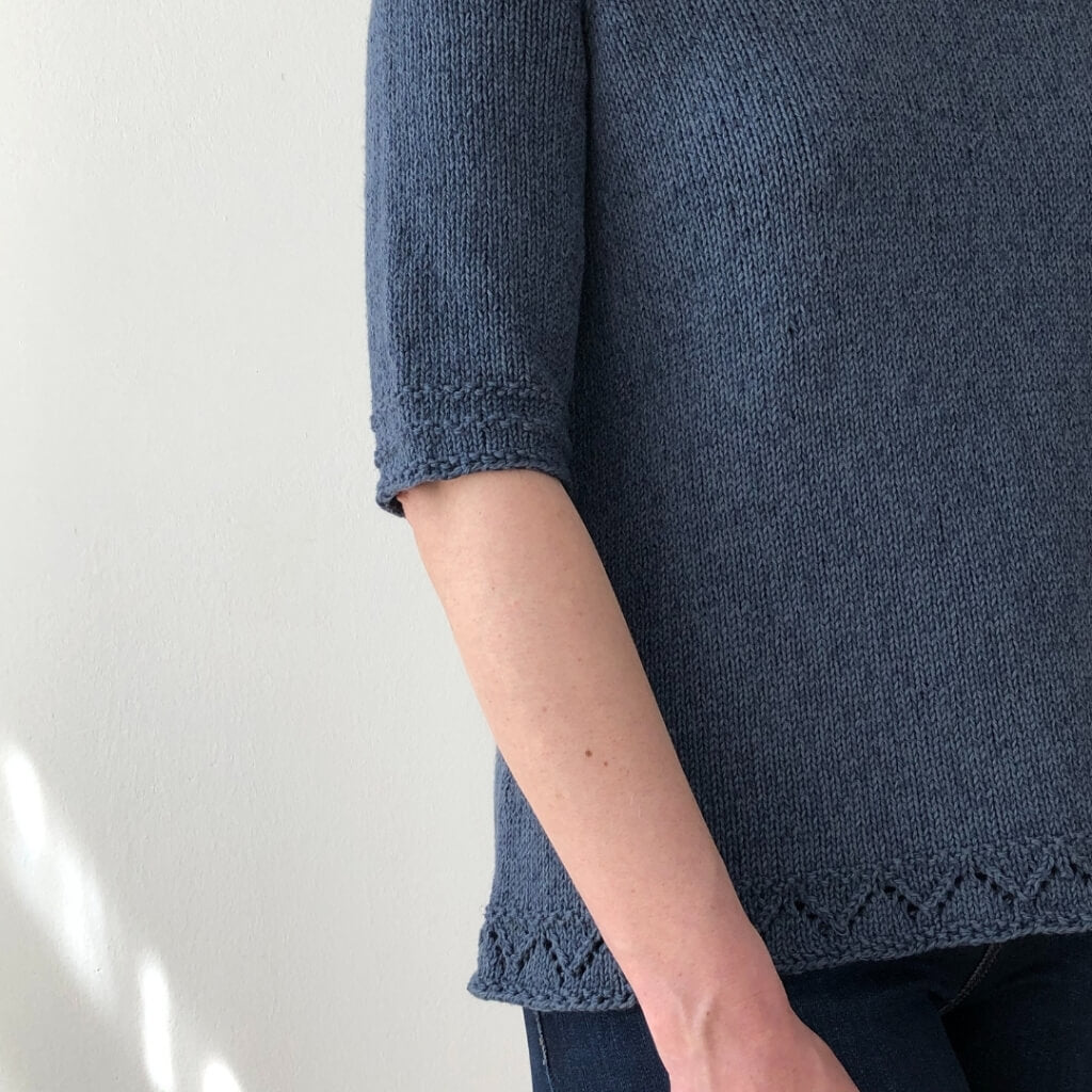Christina Körber-Reith Simply Denim Shirt Strickanleitung - Christina Körber-Reith (PDF) Lieblingsgarn