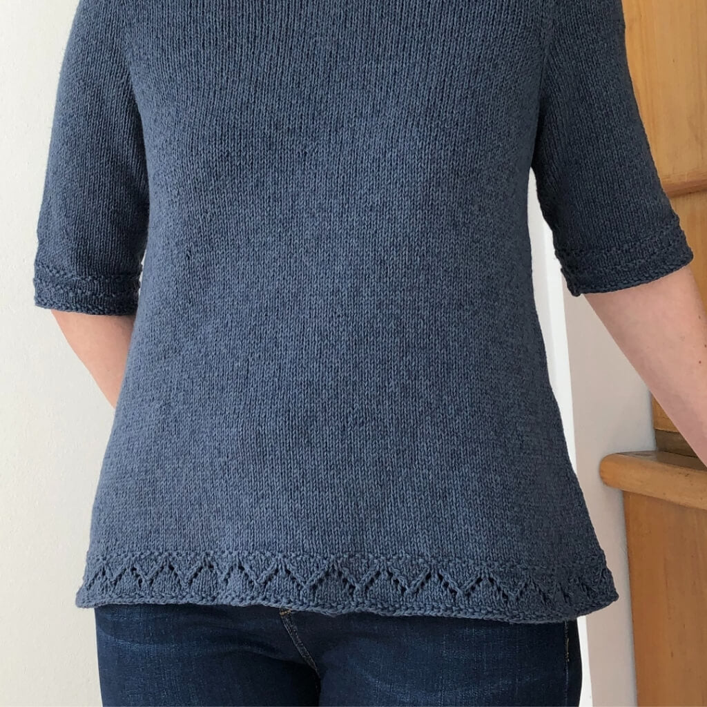 Christina Körber-Reith Simply Denim Shirt Strickanleitung - Christina Körber-Reith (PDF) Lieblingsgarn