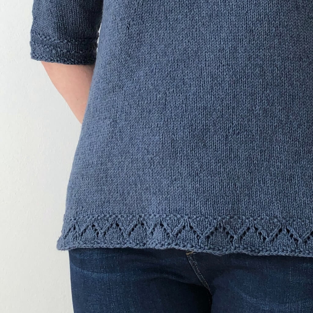 Christina Körber-Reith Simply Denim Shirt Strickanleitung - Christina Körber-Reith (PDF) Lieblingsgarn