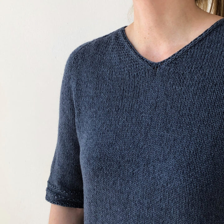 Christina Körber-Reith Simply Denim Shirt Strickanleitung - Christina Körber-Reith (PDF) Lieblingsgarn