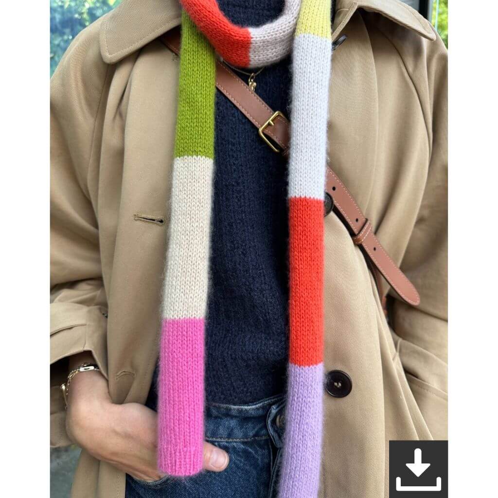 PetiteKnit Pattern Leichter Schal Sister Scarf Strickanleitung - PetiteKnit (PDF) Lieblingsgarn