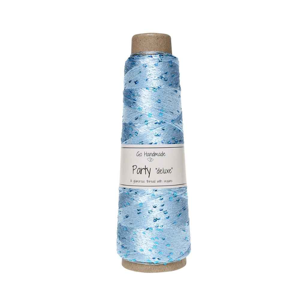 Go Handmade Sky Blue Go handmade Yarn Party deluxe 50g Lieblingsgarn
