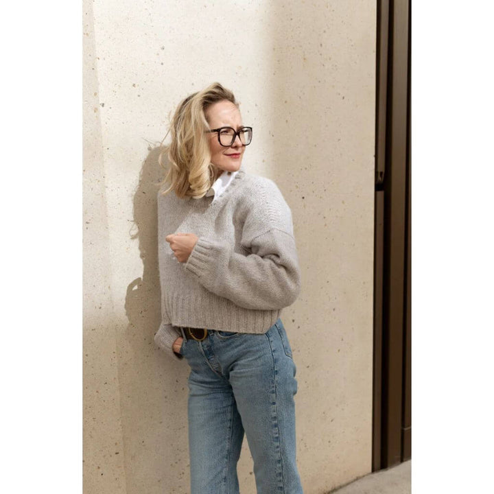 Lana Grossa Pattern Sneaker Sweater by sinchens knitwear Strickanleitung - Lana Grossa (Heft) Lieblingsgarn