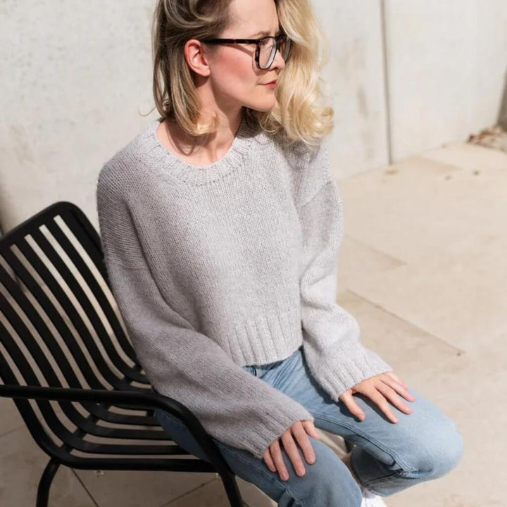 Lana Grossa Pattern Sneaker Sweater by sinchens knitwear Strickanleitung - Lana Grossa (Heft) Lieblingsgarn
