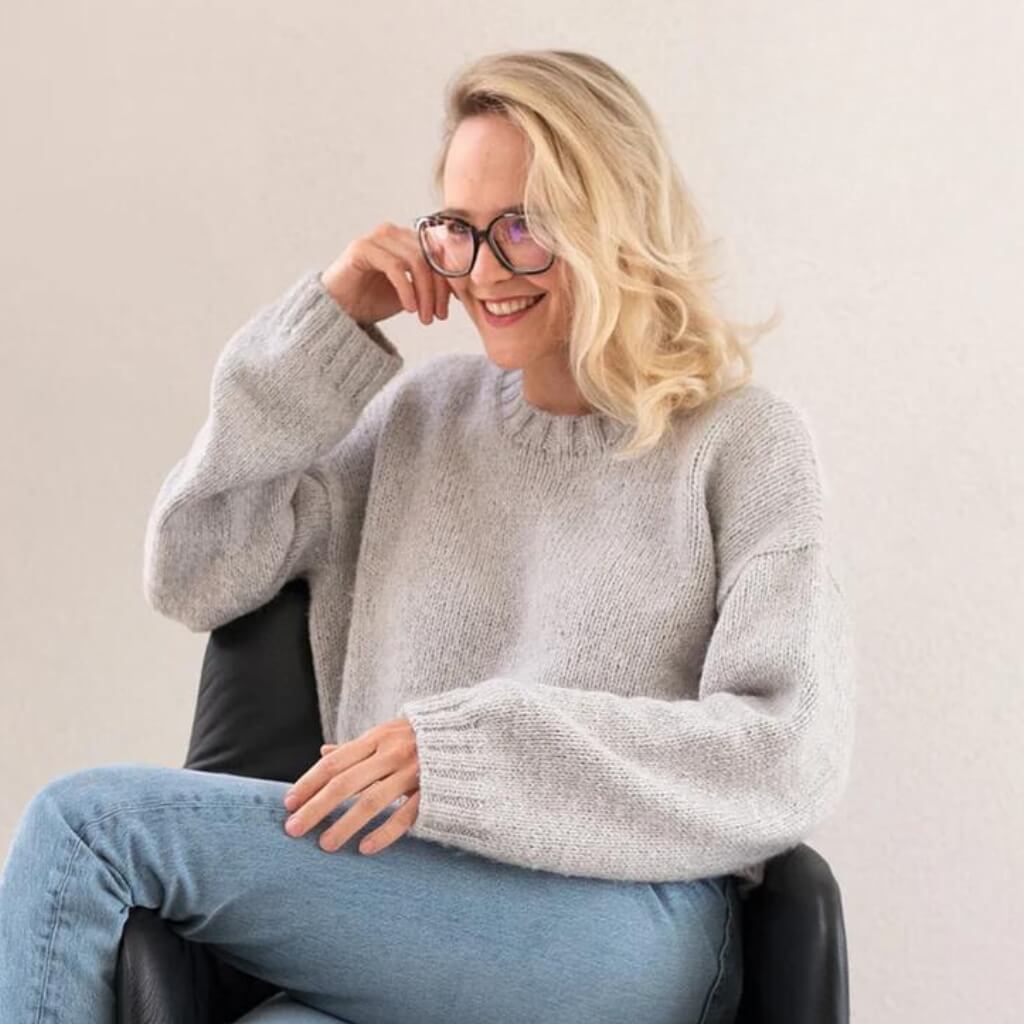 Lana Grossa Pattern Sneaker Sweater by sinchens knitwear Strickanleitung - Lana Grossa (Heft) Lieblingsgarn
