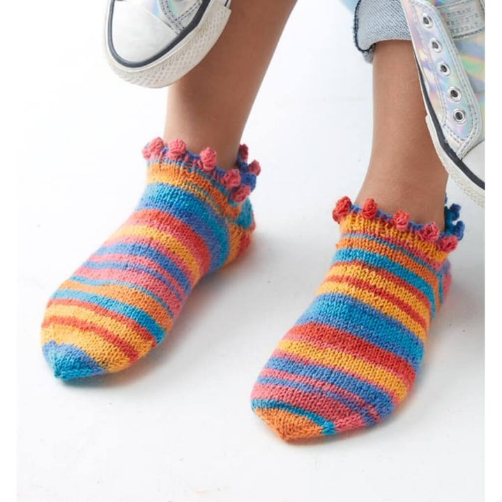TOPP Strickbuch: Sneakersocken stricken mit Wow-Effekt