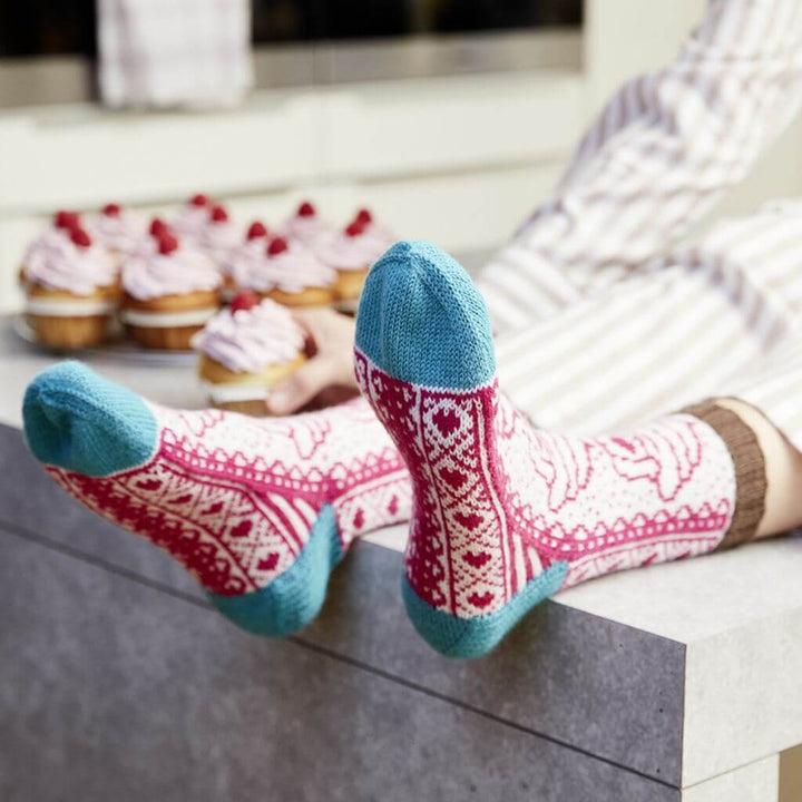 Schachenmayr Pattern Socken CUPCAKES CUDDLERS Strickanleitung - Regia (Heft) Lieblingsgarn