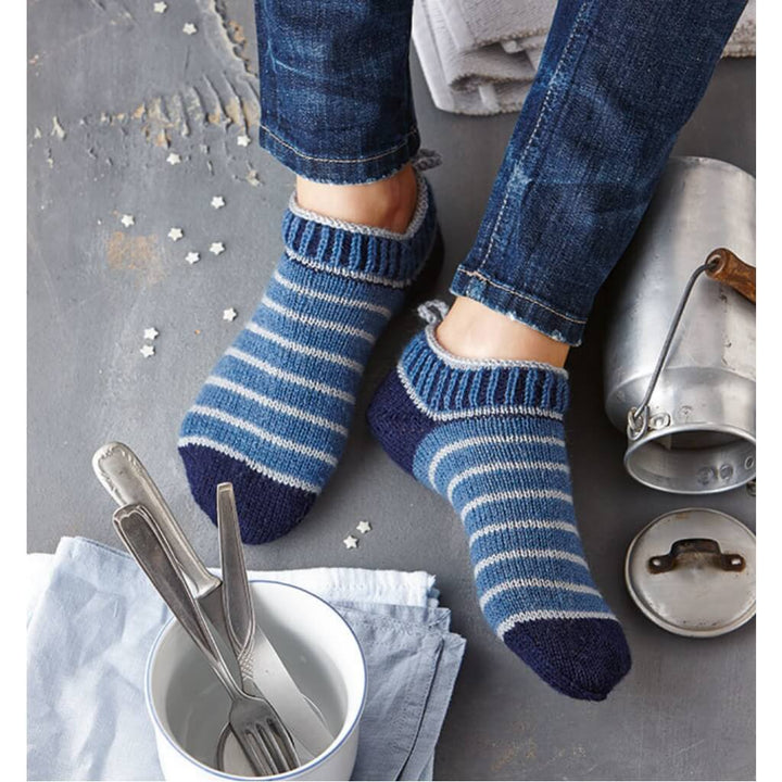 Topp TOPP Strickbuch: Socken stricken mit CraSyTrio von addi Lieblingsgarn