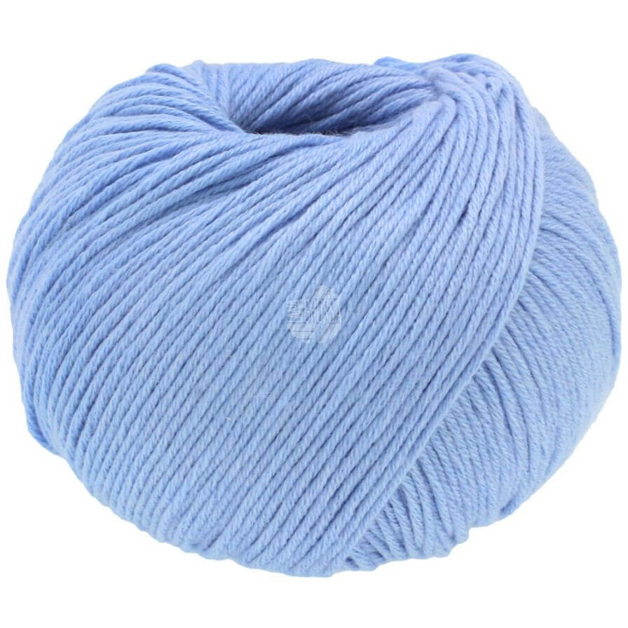 Lana Grossa 47 - Himmelblau Lana Grossa Soft Cotton 50 g Lieblingsgarn
