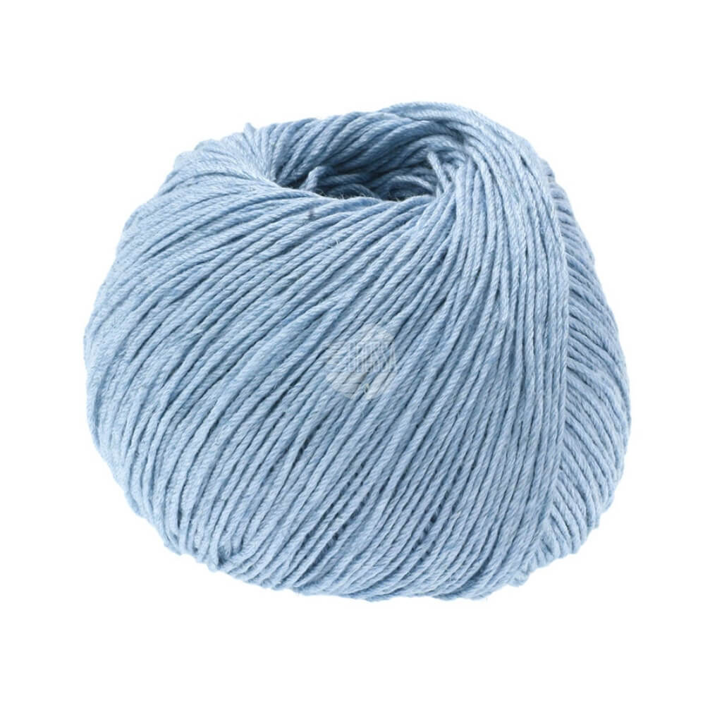 Lana Grossa 46 - Hellblau Lana Grossa Solo Lino 50 g Lieblingsgarn