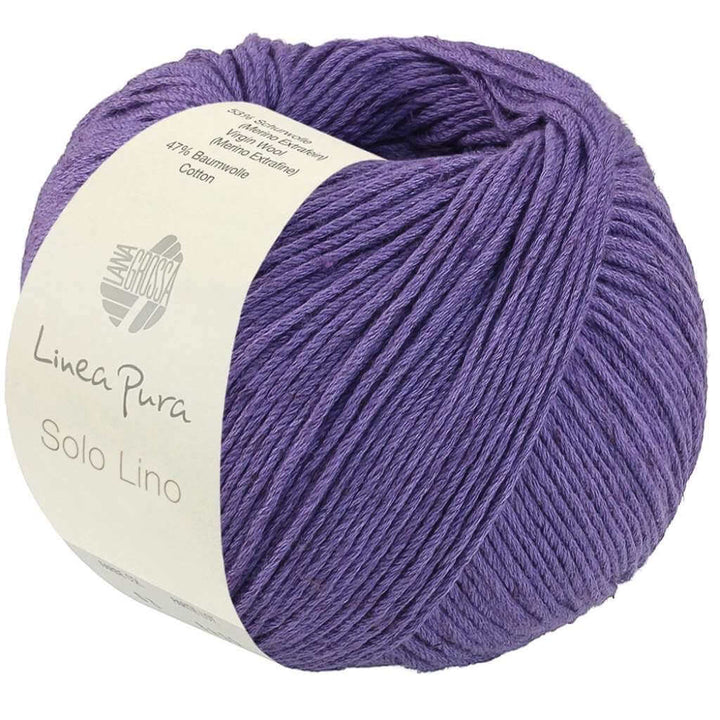 Lana Grossa 84 - Lavendel Lana Grossa Solo Lino 50 g Lieblingsgarn
