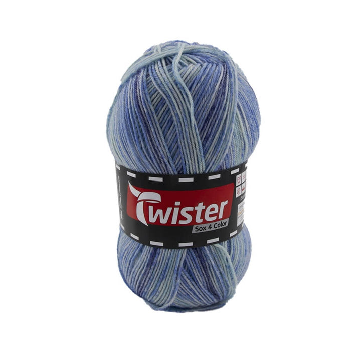 Twister 154 - fjord multi Twister Sox Color 100g - Bunte Sockenwolle Lieblingsgarn
