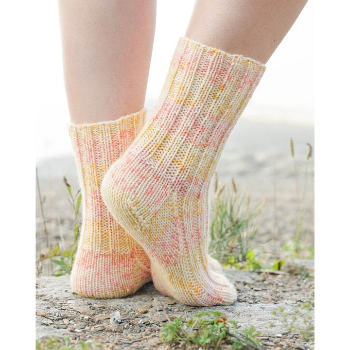 Drops Spring Sole Socks Strickanleitung - Drops Design (PDF) Lieblingsgarn