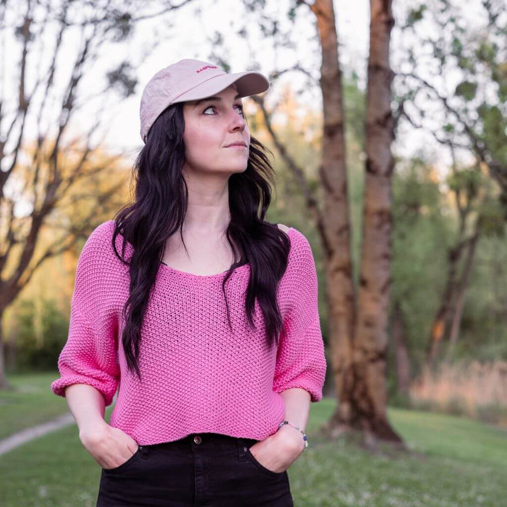 Wisteria Knitting Spring Sweater Strickanleitung - Wisteria Knitting (PDF) Lieblingsgarn