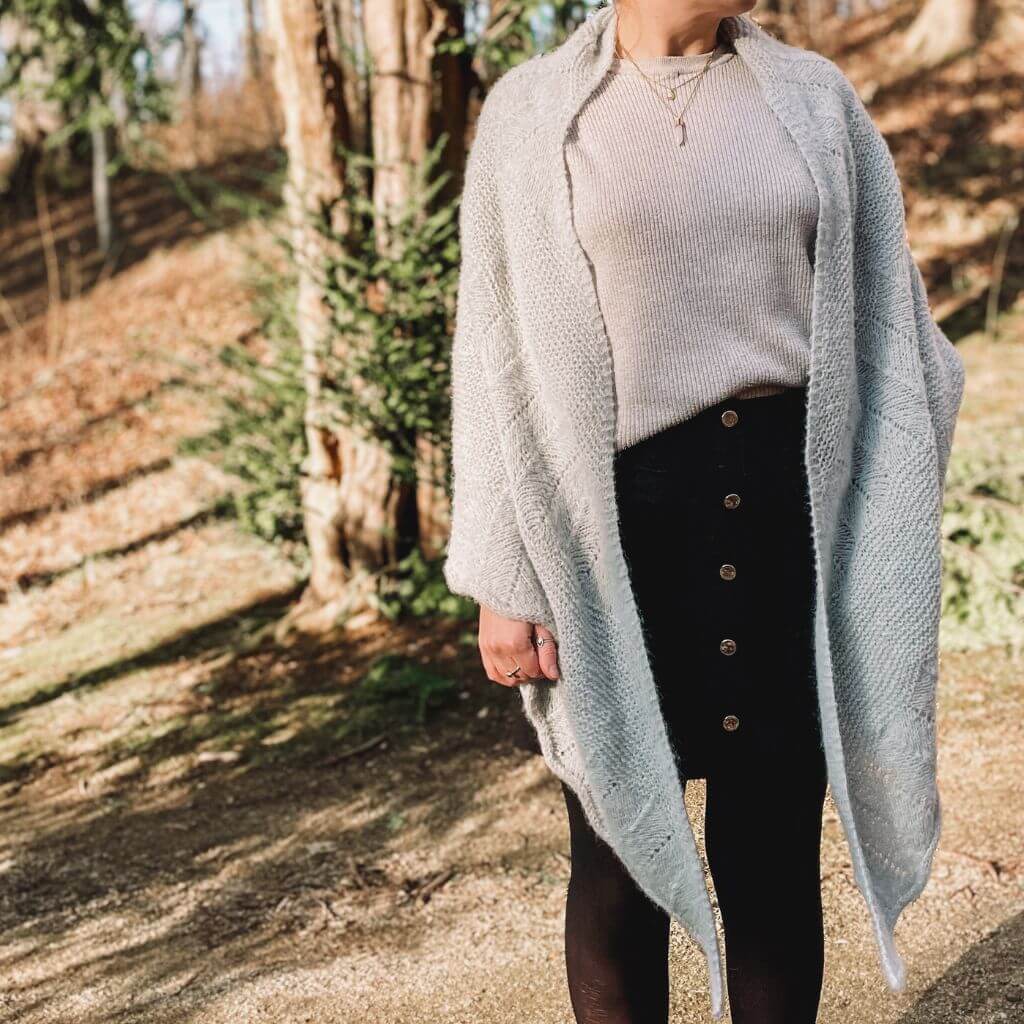 Katharina Lehmann Pattern Dreieckstuch Stella Shawl Strickanleitung - Rina Lehmann (PDF) Lieblingsgarn