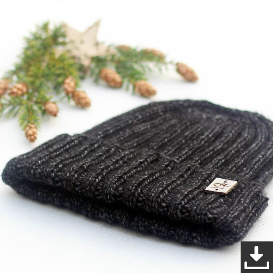 Strickfisch Fischer Mütze Rippenmütze Strickanleitung - Strickfisch (PDF) Lieblingsgarn