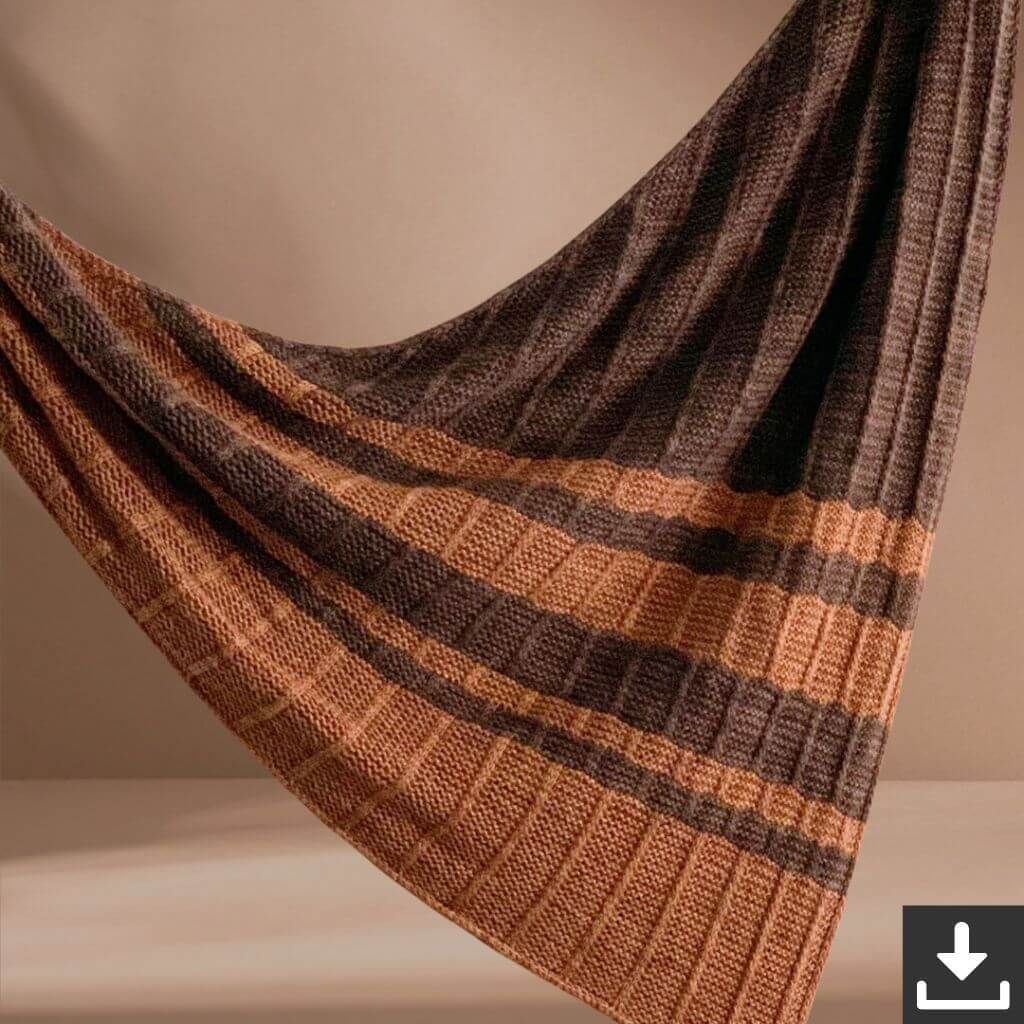 Strickfisch Drieckstuch Harmonia Strickanleitung - Strickfisch (PDF) Lieblingsgarn