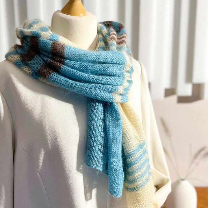 Strickfisch Pattern Schal Himmel und Erde Strickanleitung - StrickFisch (PDF) Lieblingsgarn