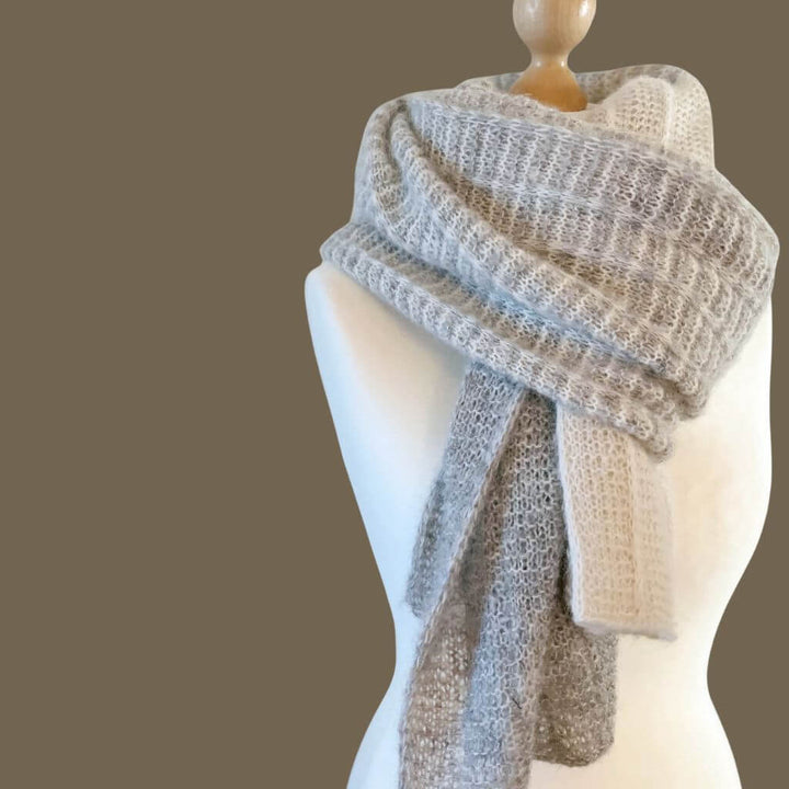 Strickfisch Pattern Schal Licht &amp; Schatten Strickanleitung - StrickFisch (PDF) Lieblingsgarn