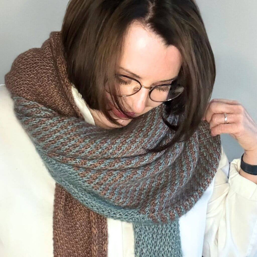 Strickfisch Halstuch XXL Lyn Strickanleitung - Strickfisch (PDF) Lieblingsgarn