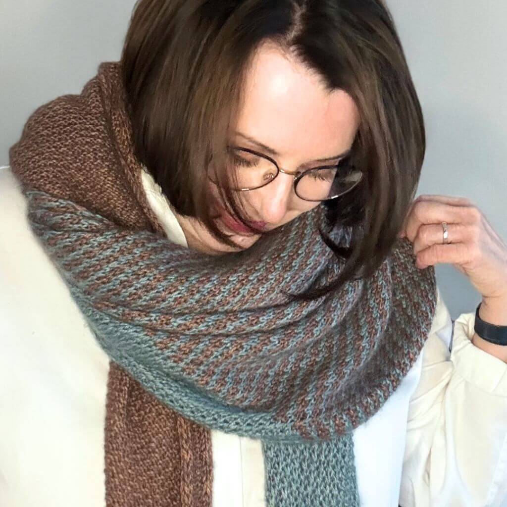 Strickfisch Halstuch XXL Lyn Strickanleitung - Strickfisch (PDF) Lieblingsgarn