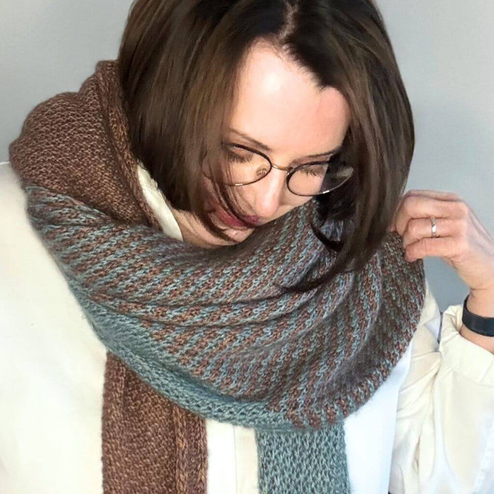 Strickfisch Halstuch XXL Lyn Strickanleitung - Strickfisch (PDF) Lieblingsgarn