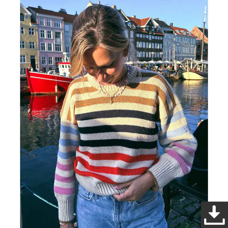 Kutovakika - Veronika Lindberg Stripe Hype Sweater Strickanleitung - Kutovakika (PDF, englisch) Lieblingsgarn