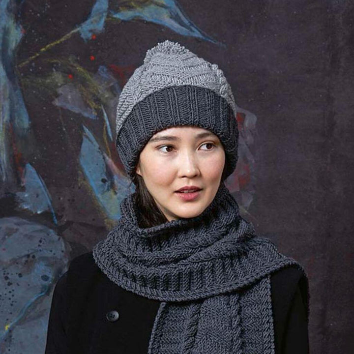 Lang Yarns Pattern Strukturmuster Mütze Strickanleitung - Lang Yarns (PDF) Lieblingsgarn