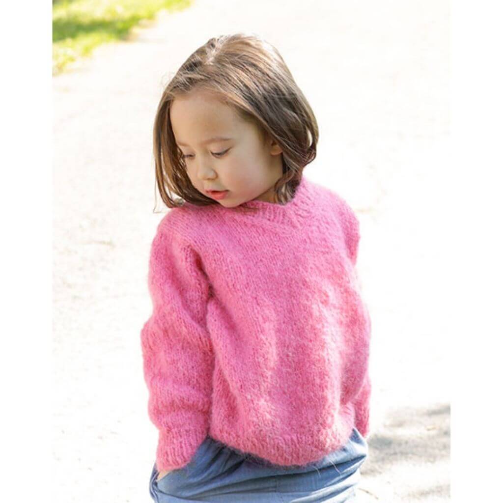 Drops Design Pattern Kinder Pullover Sugarplum Fairy Strickanleitung - Drops (PDF) Lieblingsgarn