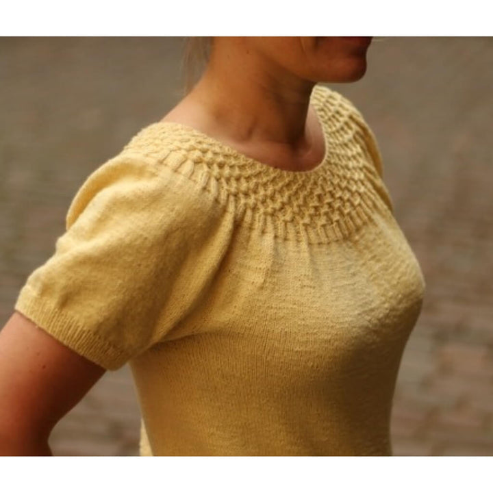 CaMaRose Pattern Summer Smock Tee Strickanleitung - CaMaRose (PDF) Lieblingsgarn