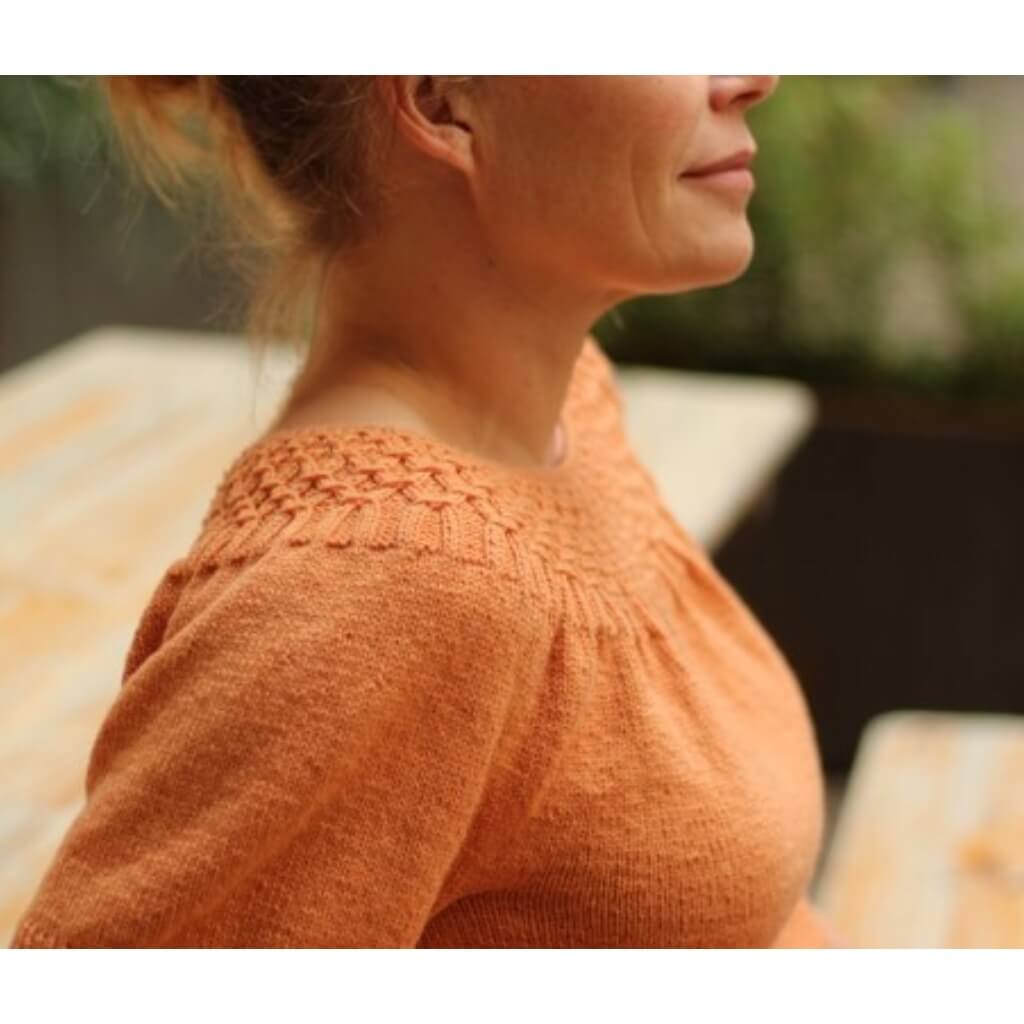CaMaRose Pattern Summer Smock Tee Strickanleitung - CaMaRose (PDF) Lieblingsgarn
