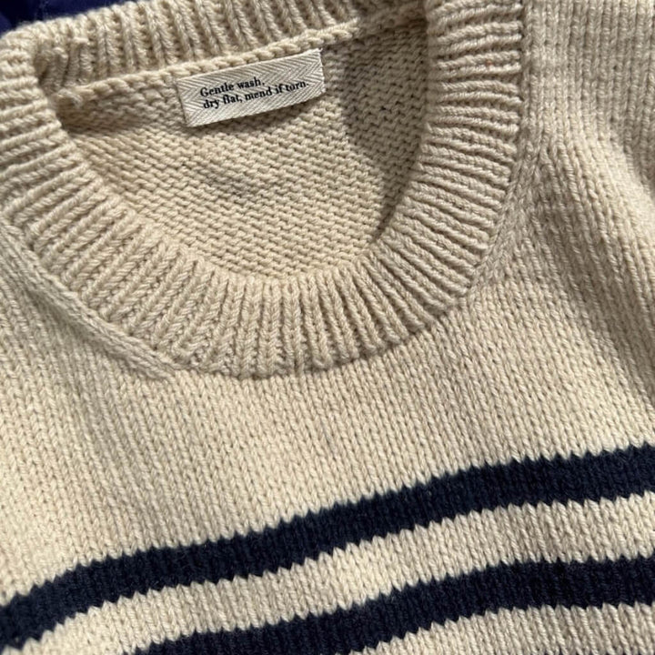 PetiteKnit Pattern Streifenpullover Lyon Sweater Strickanleitung - PetiteKnit (Heft) Lieblingsgarn