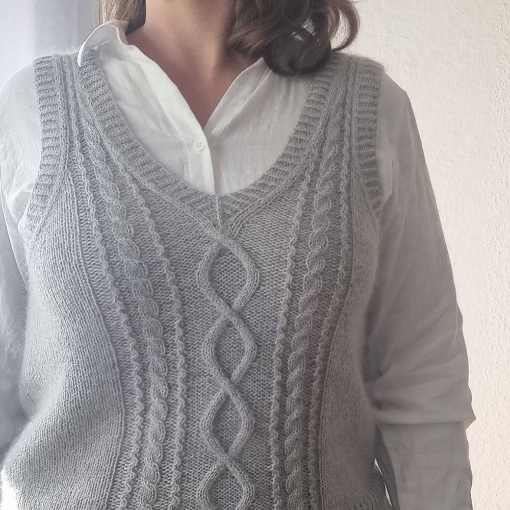 Miene Knits Sylva Slipover Strickanleitung - Miene Knits (PDF) Lieblingsgarn
