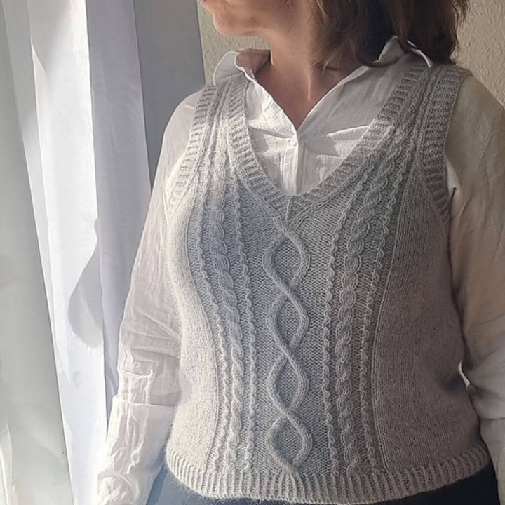 Miene Knits Sylva Slipover Strickanleitung - Miene Knits (PDF) Lieblingsgarn
