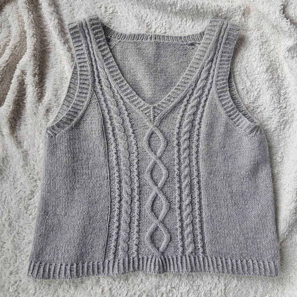 Miene Knits Sylva Slipover Strickanleitung - Miene Knits (PDF) Lieblingsgarn