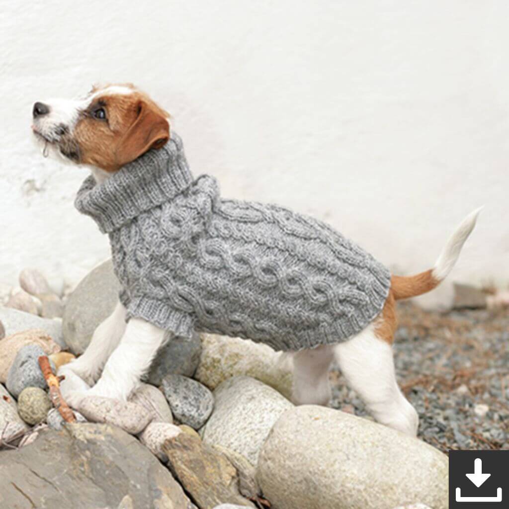Drops Design Pattern Hundepullover The Lookout Strickanleitung-Drops (PDF) Lieblingsgarn