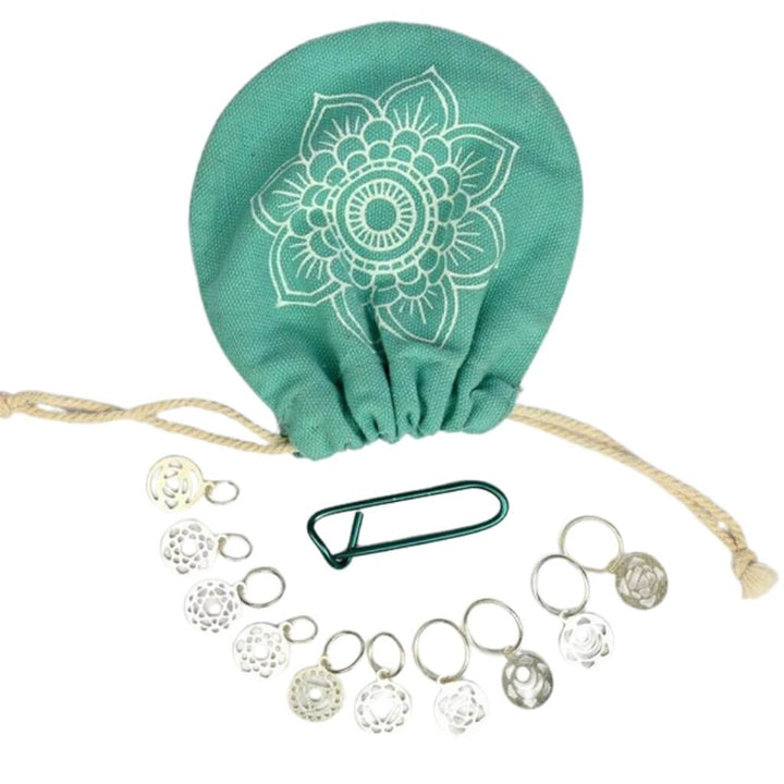 KnitPro KnitPro Mindful Chakra Maschenmarkierer 10 Stück Lieblingsgarn