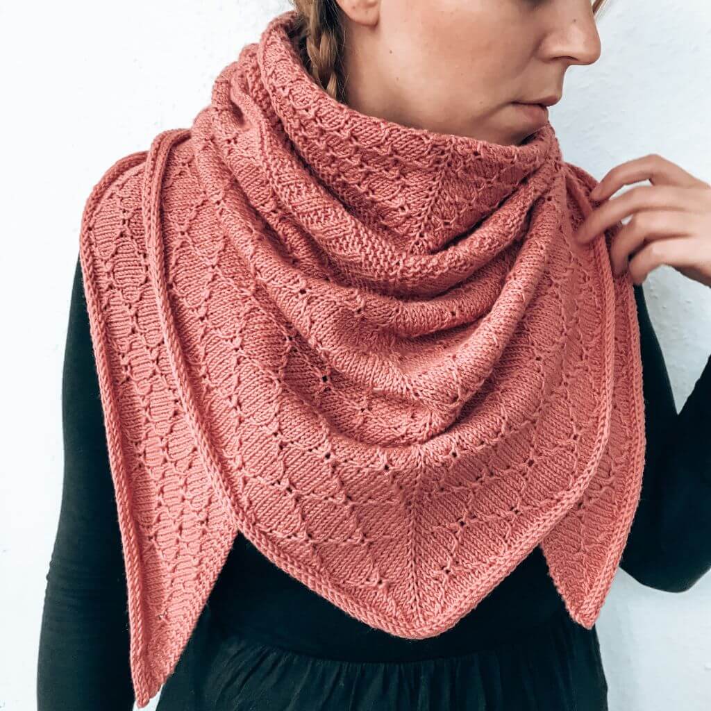 Katharina Lehmann Pattern Dreieckstuch Thilda Shawl Strickanleitung - Rina Lehmann (PDF) Lieblingsgarn