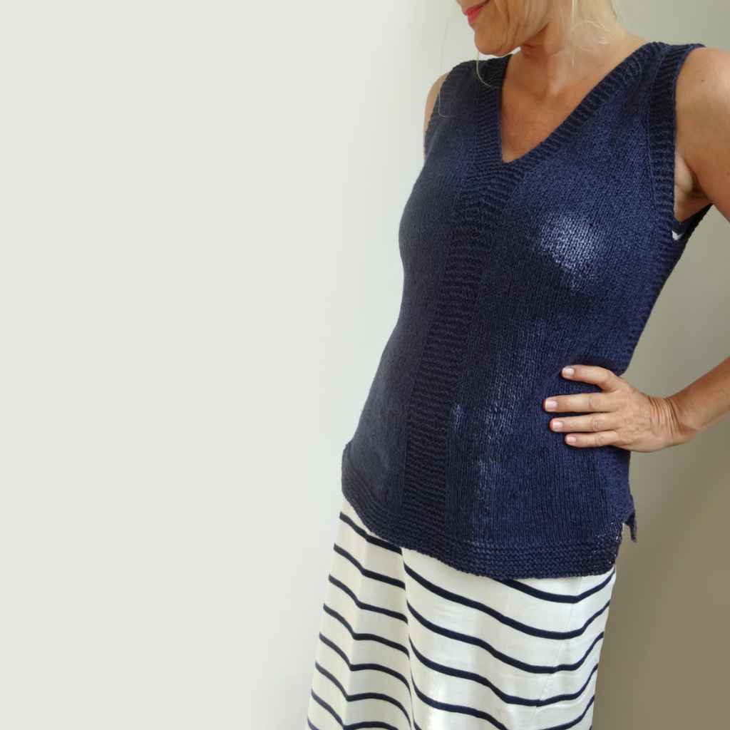 Hinterm Stein Pattern Top Simply Perfect Top Strickanleitung - Hinterm Stein (PDF) Lieblingsgarn