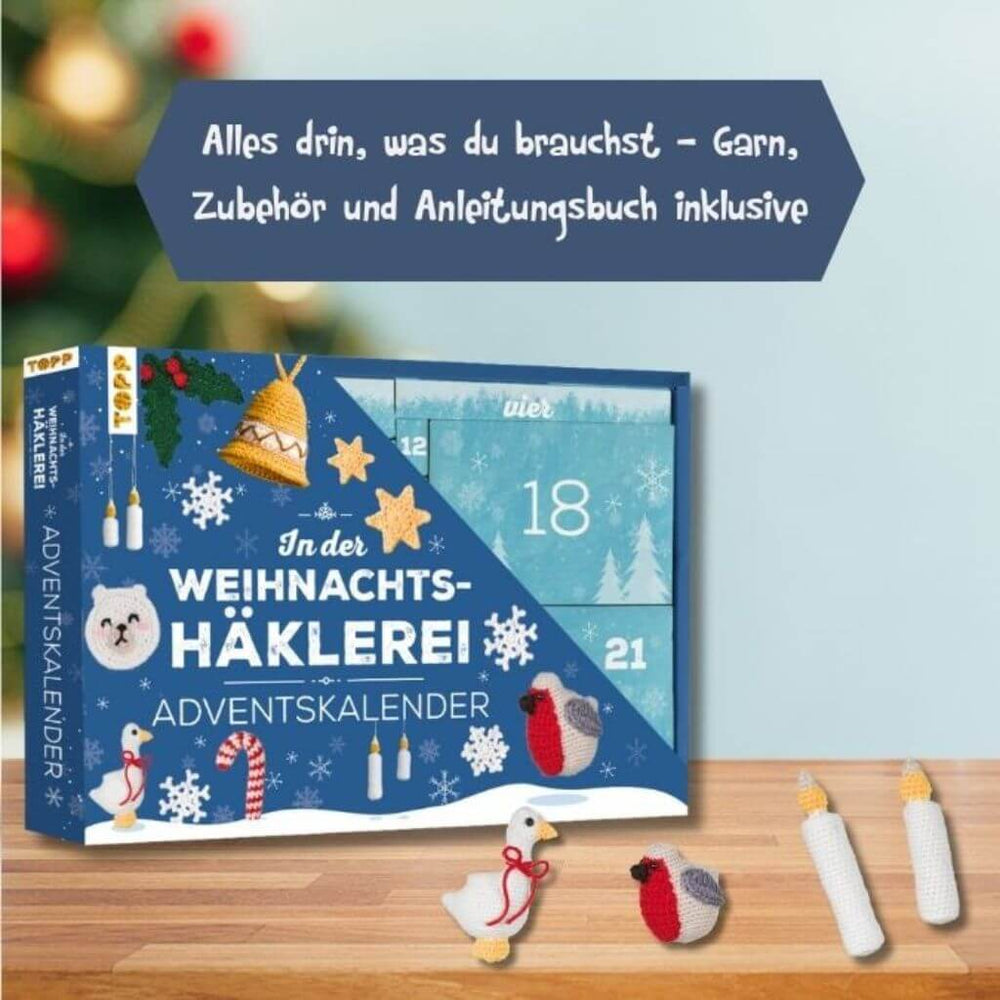 Topp TOPP In der Weihnachtshäklerei Adventskalender Lieblingsgarn