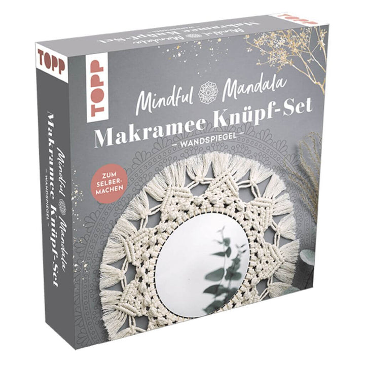 Topp TOPP Makramee-Knüpf-Set: Wandspiegel Lieblingsgarn