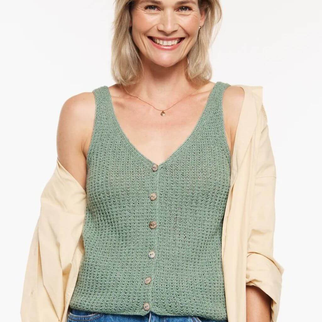 Lana Grossa Pattern Trägertop Marianna Strickanleitung - Lana Grossa (Heft) Lieblingsgarn