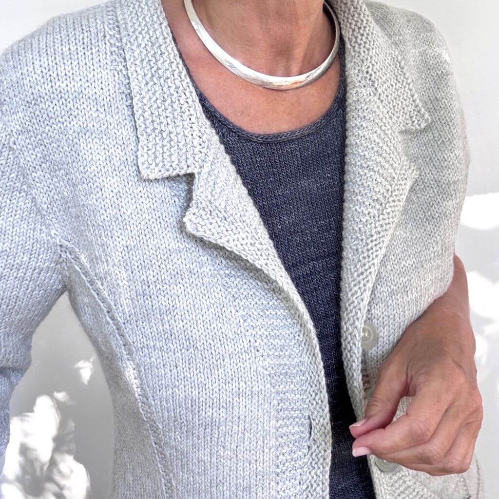 Hinterm Stein Triangle Jacket Strickanleitung - Hinterm Stein (PDF) Lieblingsgarn