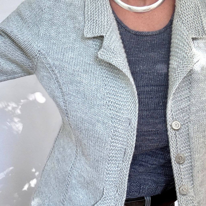 Hinterm Stein Triangle Jacket Strickanleitung - Hinterm Stein (PDF) Lieblingsgarn