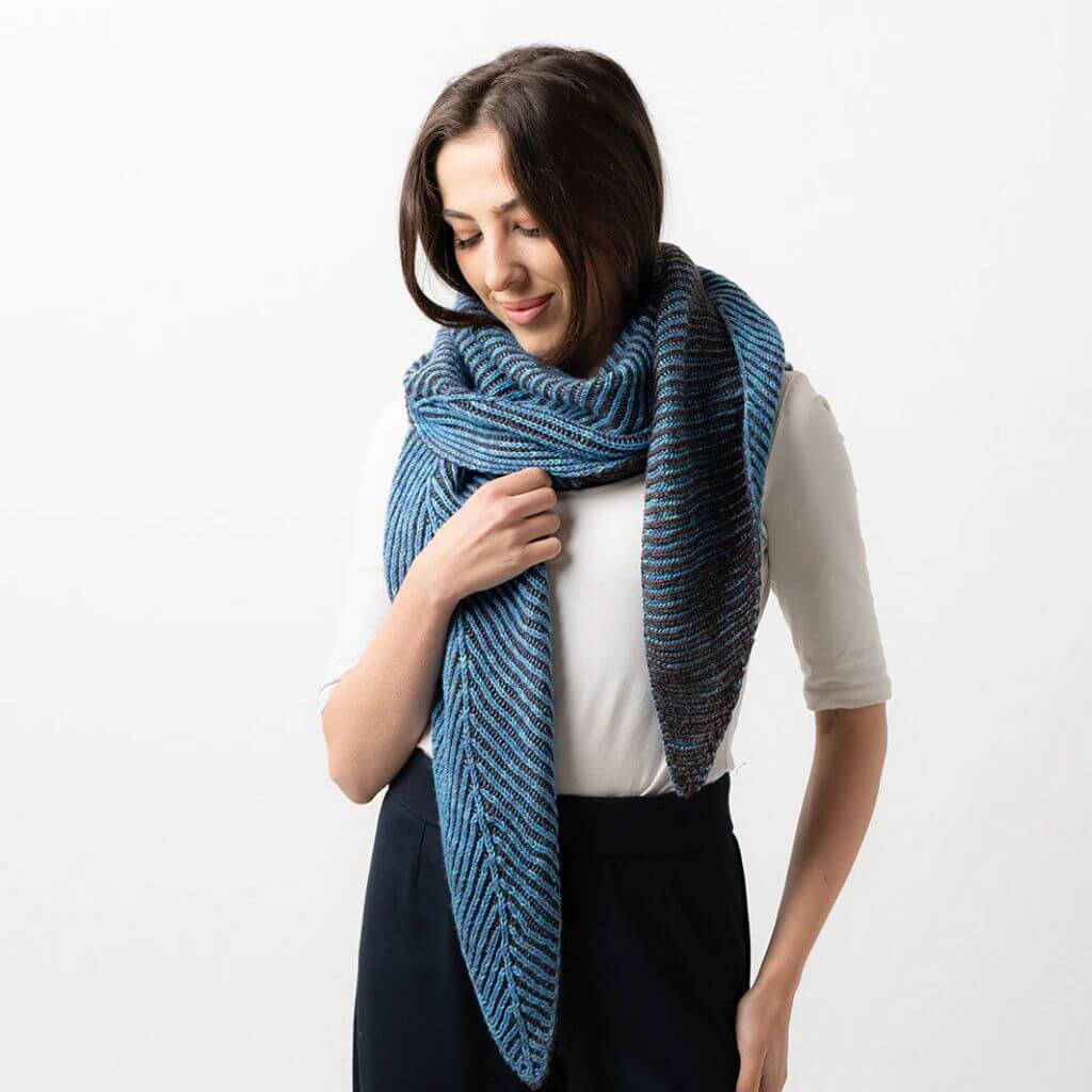 Pascuali Pascuali Anleitung - Stola Twisted Trapeze (PDF) Lieblingsgarn