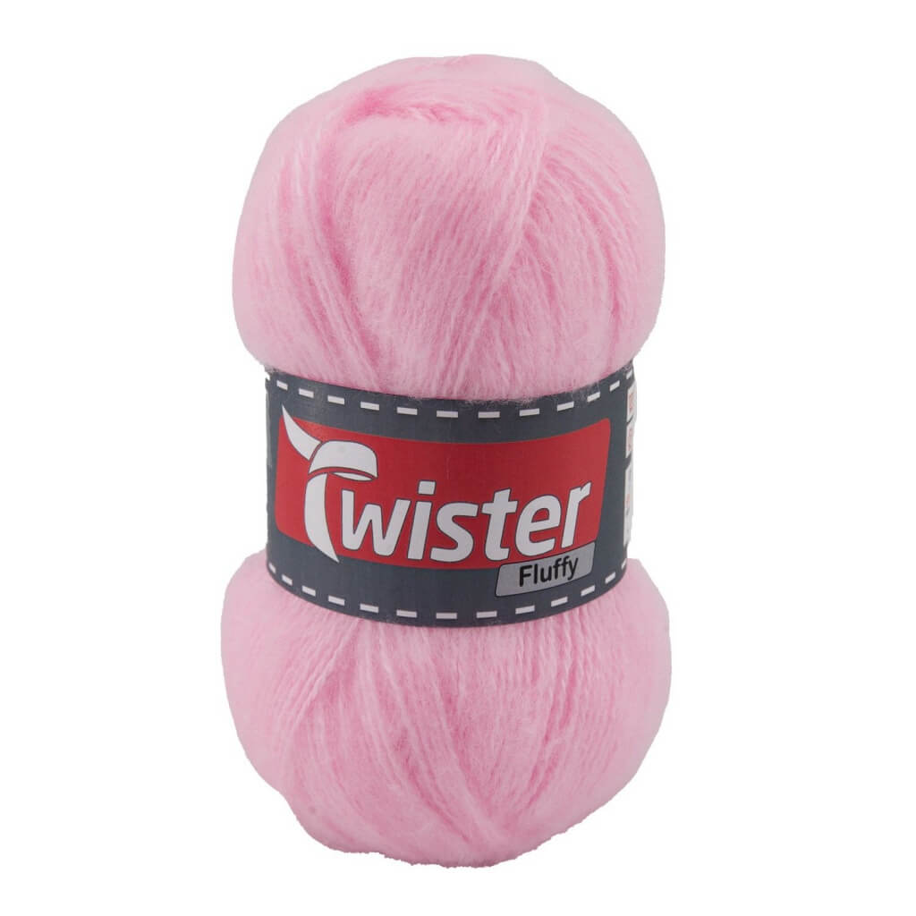 Twister 31 - Rosa Twister Fluffy 50g - flauschige Wolle Lieblingsgarn